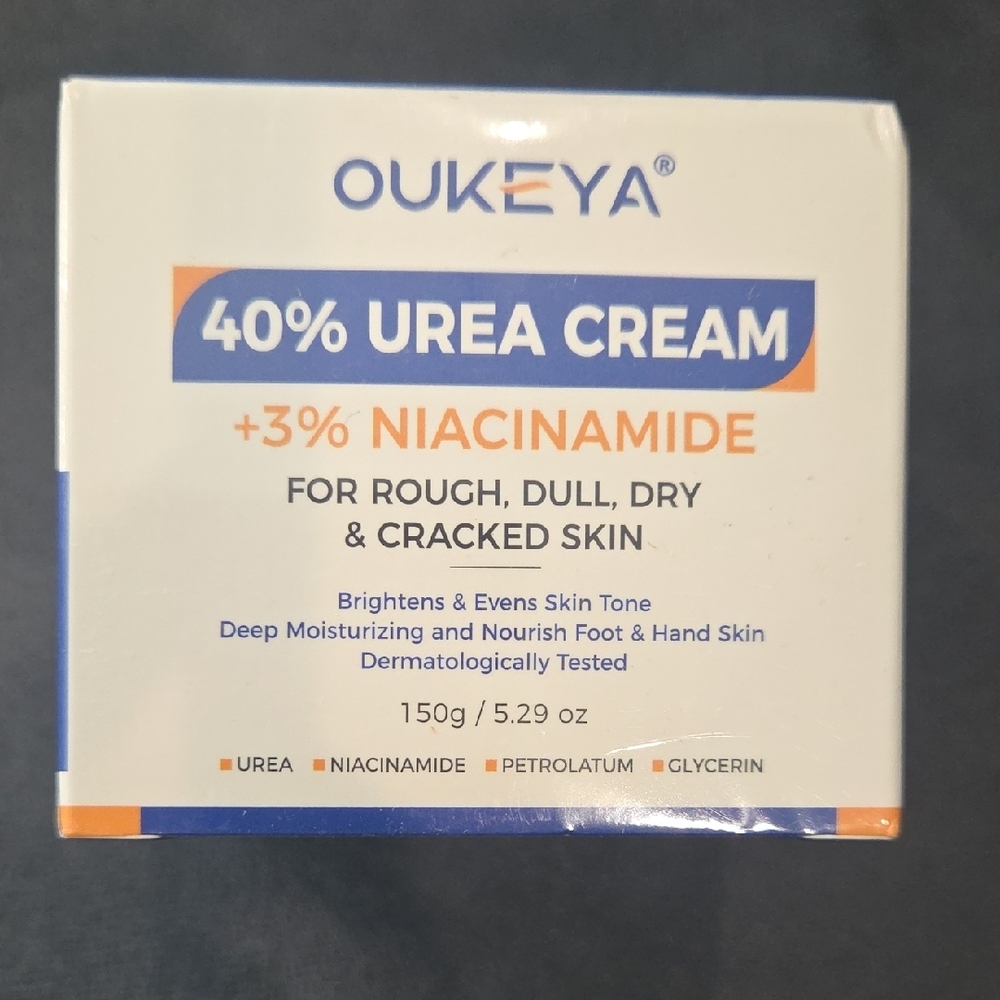 OUKEYA Urea Cream 40 Percent with 3% Niacinamide, Intensive Moisturizer - Picture 8 of 10